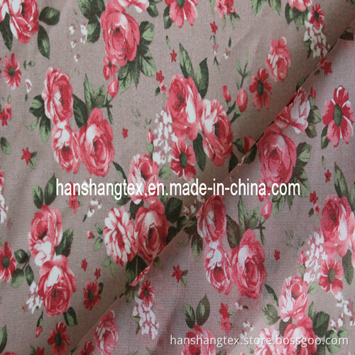 Imitation Silk Fabric Chiffon for Dress and Scarf (HS)